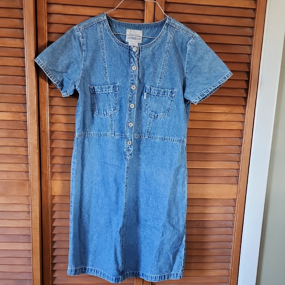 Levi's Classic Blue Denim Shirt